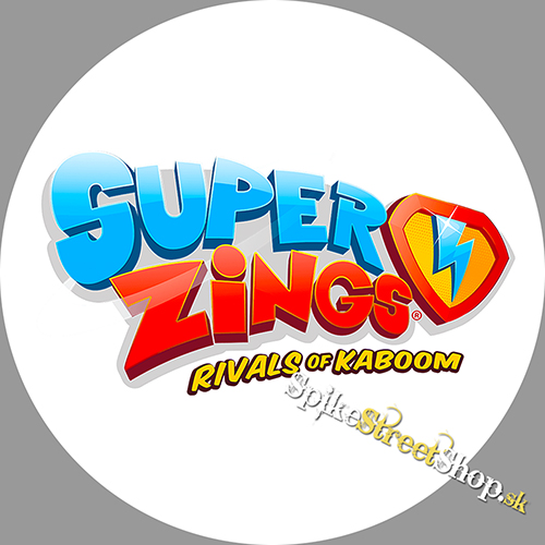 SUPERZINGS - Rivals Of Kaboom Logo - okrúhla podložka pod pohár