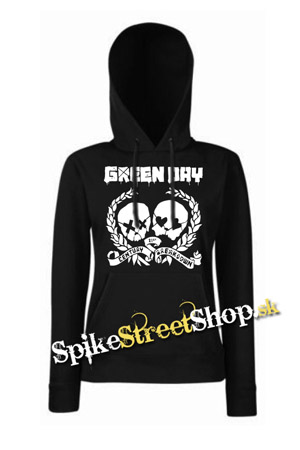 GREEN DAY - 21 st. Century Breakdown Skulls - čierna dámska mikina