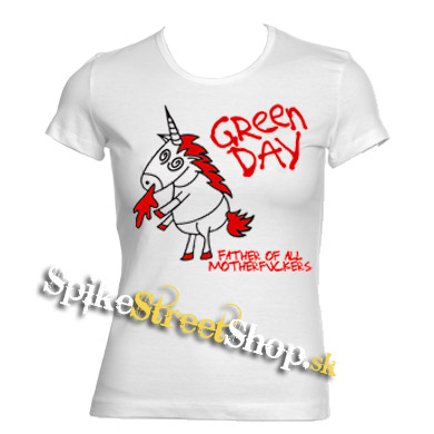 GREEN DAY - Father Of All Motherfuckers - biele dámske tričko