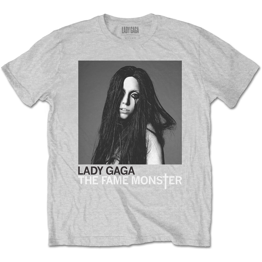 LADY GAGA - Fame Monster - sivé pánske tričko