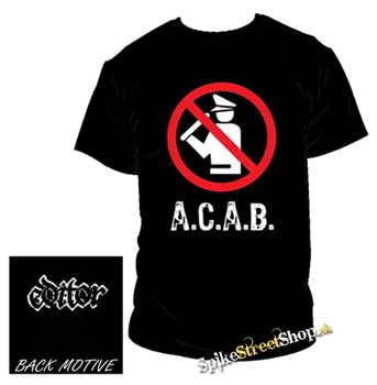 EDITOR - A.C.A.B. - pánske tričko