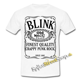 BLINK 182 - Jack Daniels Motive - biele detské tričko