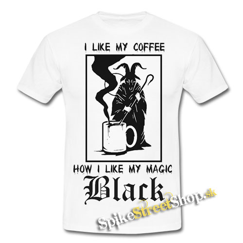 I LIKE MY COFFEE - biele detské tričko