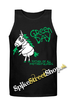 GREEN DAY - Father Of All Motherfuckers - Mens Vest Tank Top - čierne