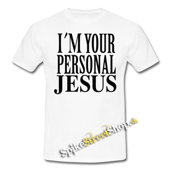 I´M YOUR PERSONAL JESUS - biele detské tričko