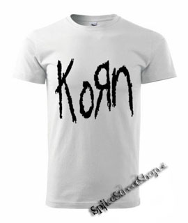 KORN - Logo - biele detské tričko