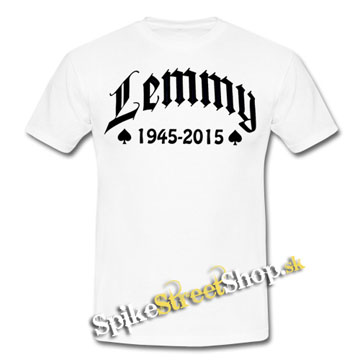 LEMMY - 1945-2015 - biele detské tričko