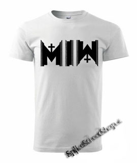 MOTIONLESS IN WHITE - Logo Cemetery - biele detské tričko
