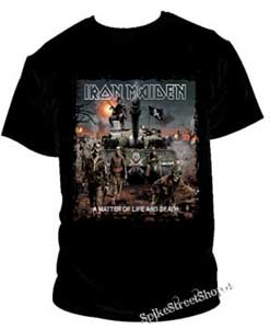 IRON MAIDEN - A Matter Of Life And Death - pánske tričko