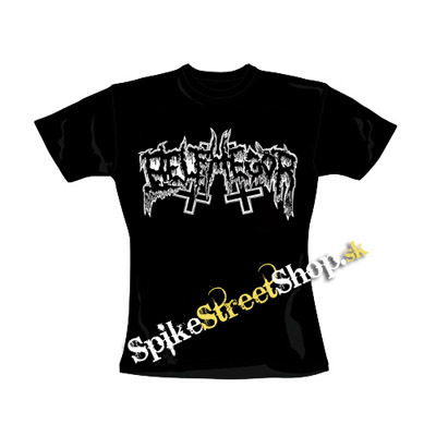 BELPHEGOR - Logo - čierne dámske tričko