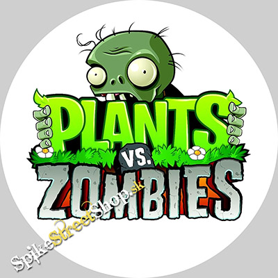 PLANTS vs ZOMBIES - Motive 1 - okrúhla podložka pod pohár