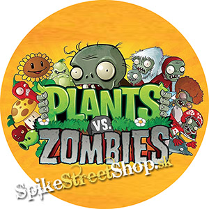PLANTS vs ZOMBIES - Motive 2 - okrúhla podložka pod pohár