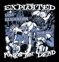 EXPLOITED - Lost Generation - chrbtová nášivka