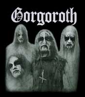 GORGOROTH - Band - chrbtová nášivka