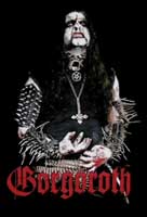 GORGOROTH - Gaahl - chrbtová nášivka