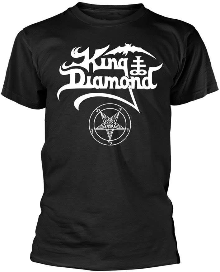KING DIAMOND - Baphomet Logo - čierne detské tričko