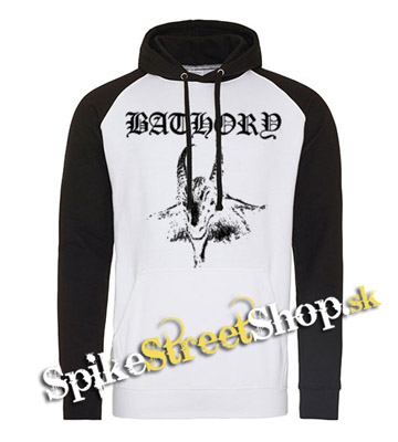 BATHORY - Goat - čiernobiela pánska mikina