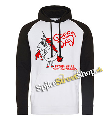 GREEN DAY - Father Of All Motherfuckers - čiernobiela pánska mikina