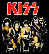 KISS - Band Motive 2 - chrbtová nášivka
