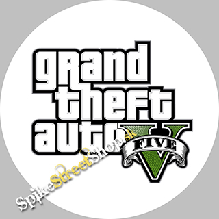 Podložka pod myš GRAND THEFT AUTO - Five Logo White - okrúhla