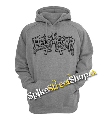 BELPHEGOR - Logo - šedá pánska mikina