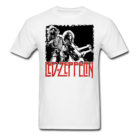 LED ZEPPELIN - Plant & Page - biele detské tričko