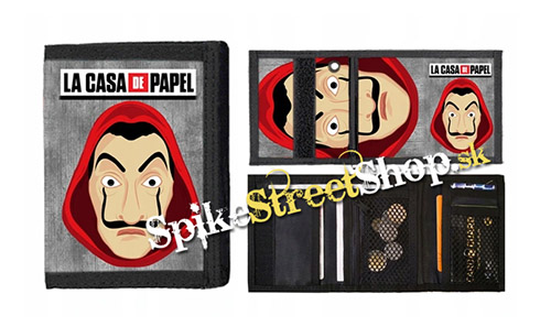 PAPIEROVÝ DOM - LA CASA DE PAPEL - Motive 1 - peňaženka