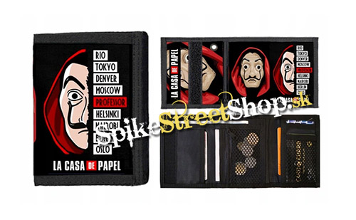 PAPIEROVÝ DOM - LA CASA DE PAPEL - Motive 3 - peňaženka