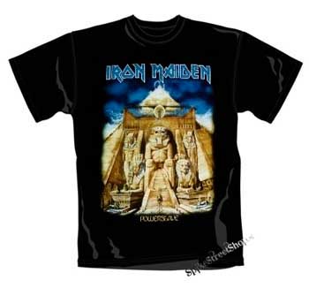 IRON MAIDEN - Powerslave - čierne pánske tričko