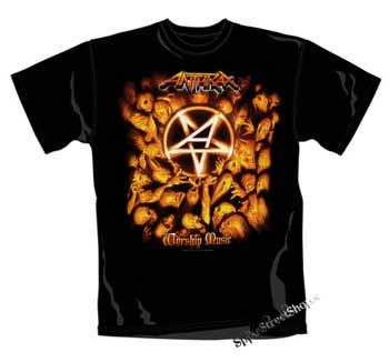 ANTHRAX - Worship Music - čierne pánske tričko