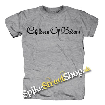 CHILDREN OF BODOM - Logo - sivé detské tričko