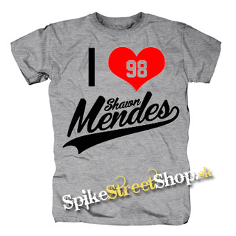 I LOVE SHAWN MENDES - sivé detské tričko