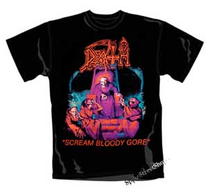 DEATH - Scream Bloody Gore - čierne pánske tričko