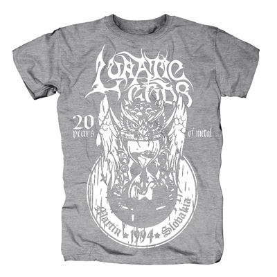 LUNATIC GODS - 20 Years Of Metal - sivé detské tričko