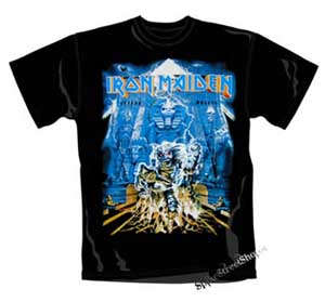 IRON MAIDEN - Somewhere Back In Time - čierne pánske tričko