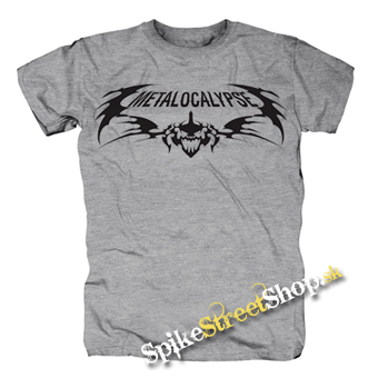 METALOCALYPSE - Logo - sivé detské tričko