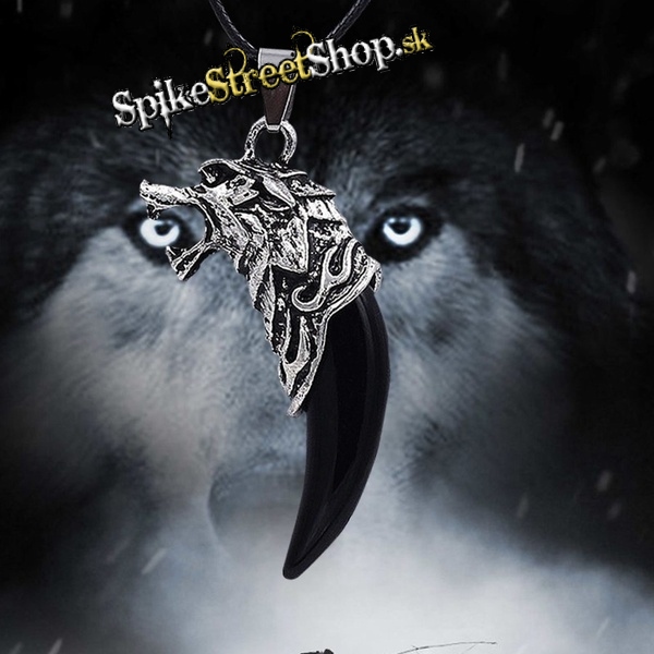 WOLF COLLECTION - Wolf Teeth - kovový prívesok