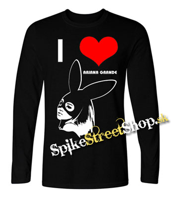I LOVE ARIANA GRANDE - detské tričko s dlhými rukávmi
