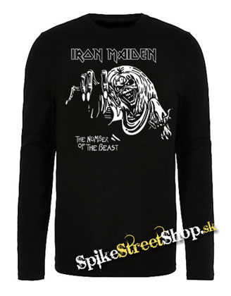 IRON MAIDEN - Number Of The Beast - detské tričko s dlhými rukávmi