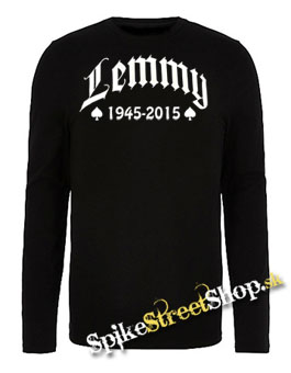 LEMMY 1945-2015 - Logo - detské tričko s dlhými rukávmi