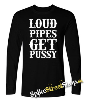 LOUD PIPES - detské tričko s dlhými rukávmi