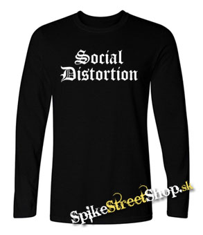 SOCIAL DISTORTION - Logo - detské tričko s dlhými rukávmi