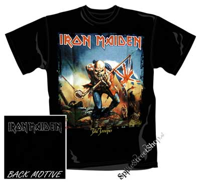 IRON MAIDEN - The Trooper - čierne pánske tričko