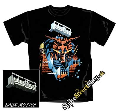 JUDAS PRIEST - Defenders Of The Faith - čierne pánske tričko