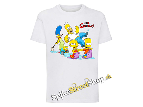 SIMPSONOVCI - The Simpsons - biele pánske tričko
