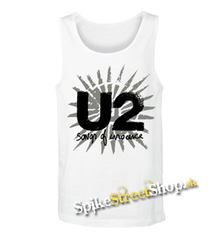 U2 - Songs Of Innocence - Mens Vest Tank Top - biele