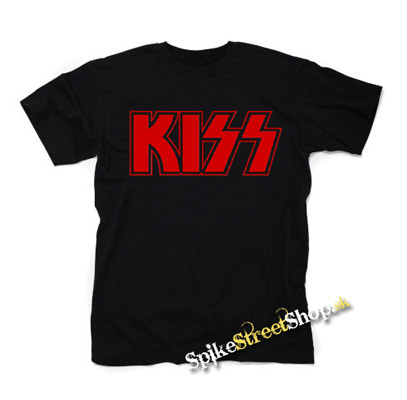 KISS - Red Logo - pánske tričko