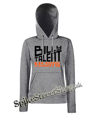 BILLY TALENT - Afraid of Height - sivá dámska mikina