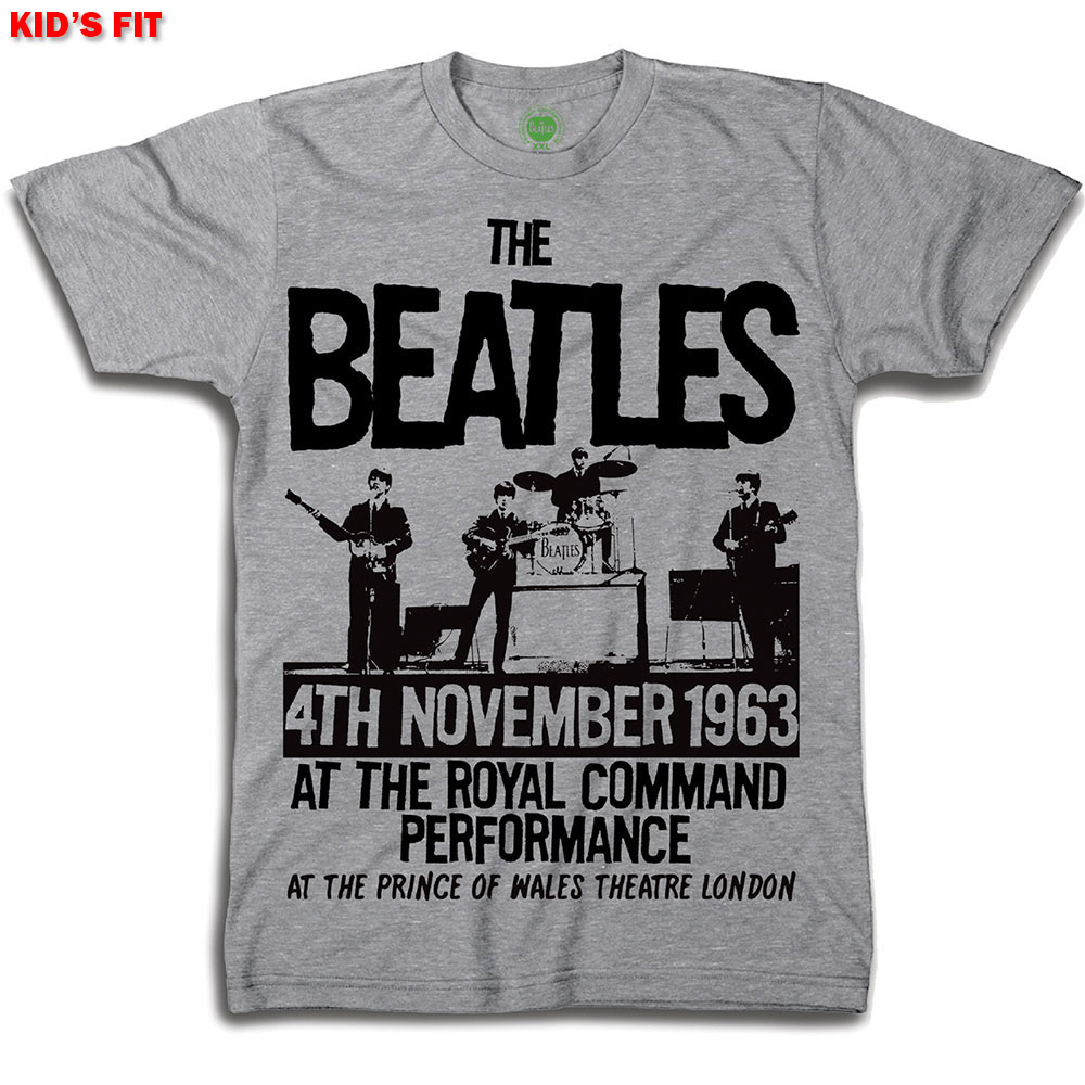 BEATLES - Prince Of Wales Theatre - sivé detské tričko