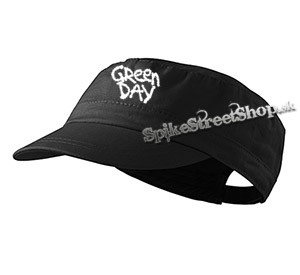 GREEN DAY - All Motherfuckers Logo White - čierna šiltovka army cap